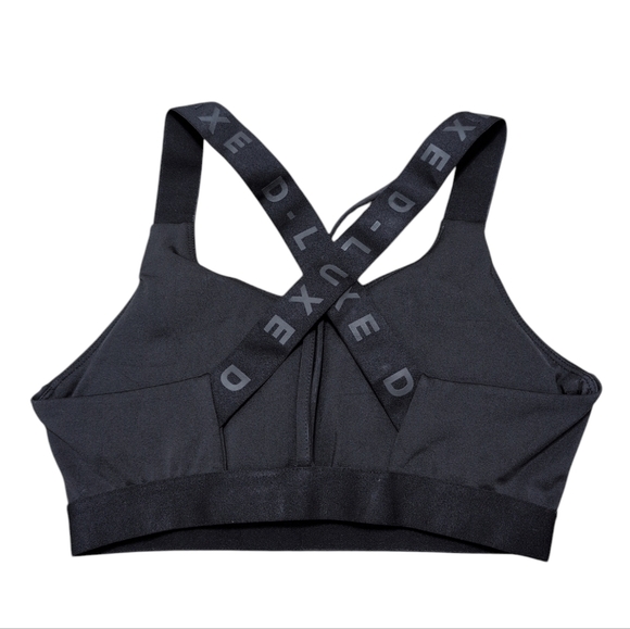 DECJUBA Black Sports Bra Deluxe Active Designed in Australia size Small - Picture 2 of 9